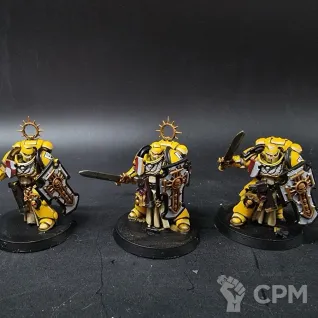 Описание картинки Bladeguard veteran squad покрас на заказ от No1se knight по цене 2 800руб | Свободный Рынок Миниатюр - СРМ