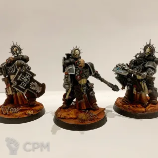 Описание картинки Bladeguard veteran squad покрас на заказ от No1se knight по цене 2 800руб | Свободный Рынок Миниатюр - СРМ