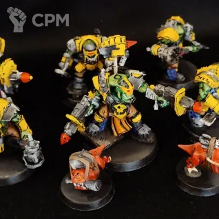 Описание картинки Kill Team: Wrecka Krew (comics style) от RobinGrib по цене 5 000руб | Свободный Рынок Миниатюр - СРМ