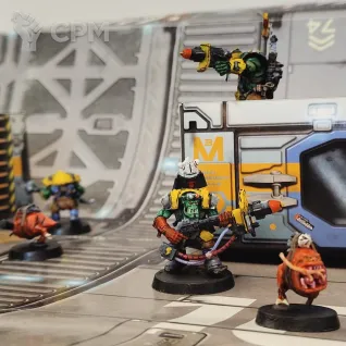 Описание картинки Kill Team: Wrecka Krew (comics style) от RobinGrib по цене 5 000руб | Свободный Рынок Миниатюр - СРМ