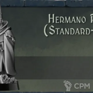 Описание картинки Standard Bearer от Manufactorum76 по цене 160руб | Свободный Рынок Миниатюр - СРМ