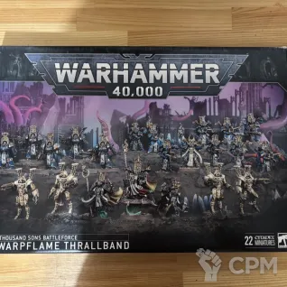 Описание картинки Battleforce: Warpflame Thrallband от Figurzilla  по цене 21 850руб | Свободный Рынок Миниатюр - СРМ