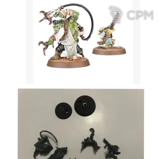 Описание картинки Armageddon: Orks Painboy + 1 Grot Orderly от Svarden по цене 1 400руб | Свободный Рынок Миниатюр - СРМ