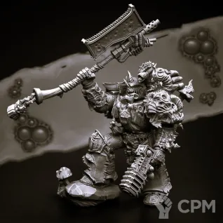 Описание картинки Plague Marines - альт (отряд 5 моделей) от Магазин Альфария по цене 800руб | Свободный Рынок Миниатюр - СРМ