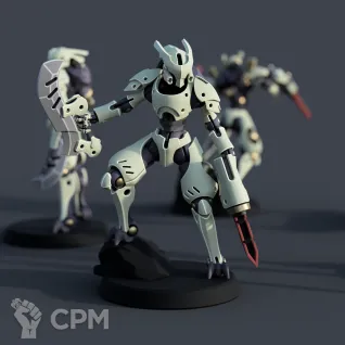 Описание картинки Striking Scorpions (10 скорпионов) от Tridax Forge по цене 800руб | Свободный Рынок Миниатюр - СРМ