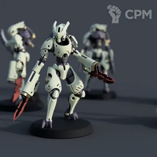 Описание картинки Striking Scorpions (10 скорпионов) от Tridax Forge по цене 800руб | Свободный Рынок Миниатюр - СРМ