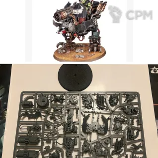 Описание картинки Big Mek Dakkarig, Armageddon от Svarden по цене 3 100руб | Свободный Рынок Миниатюр - СРМ