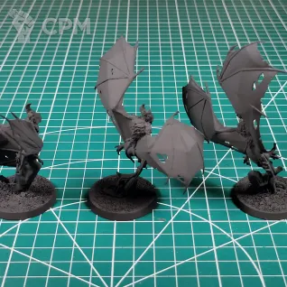 Описание картинки Soulblight Gravelords Fell Bats от Каджит по цене 2 798руб | Свободный Рынок Миниатюр - СРМ