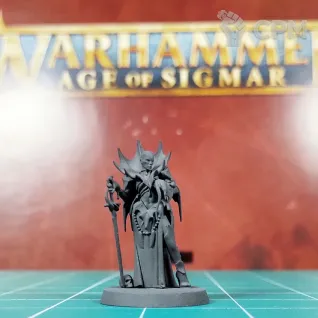 Описание картинки Soulblight Gravelords Anasta Malkorion, Vampire Lord от Каджит по цене 2 498руб | Свободный Рынок Миниатюр - СРМ