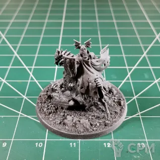 Описание картинки Soulblight Gravelords Wight Lord on Skeletal Steed от Каджит по цене 5 498руб | Свободный Рынок Миниатюр - СРМ