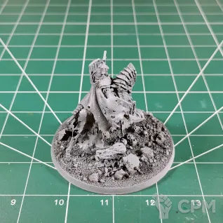 Описание картинки Soulblight Gravelords Wight Lord on Skeletal Steed от Каджит по цене 5 498руб | Свободный Рынок Миниатюр - СРМ