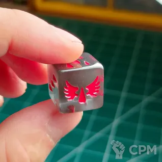 Описание картинки Custom Blood Angels Dice x10 II от Vault Boy по цене 1 498руб | Свободный Рынок Миниатюр - СРМ