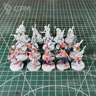 Описание картинки Soulblight Gravelords Deadwalker Zombies x20 (19+1) от Каджит по цене 3 498руб | Свободный Рынок Миниатюр - СРМ