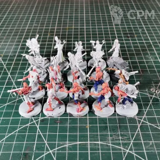 Описание картинки Soulblight Gravelords Deadwalker Zombies x20 (19+1) от Каджит по цене 3 498руб | Свободный Рынок Миниатюр - СРМ