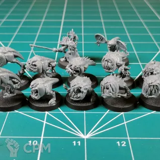 Описание картинки Gloomspite Gitz Squig Herd от Каджит по цене 3 998руб | Свободный Рынок Миниатюр - СРМ