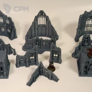 Описание картинки Набор террейна Adepta Sororitas от 3d_Bear по цене 3 300руб | Свободный Рынок Миниатюр - СРМ