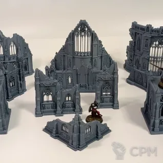 Описание картинки Набор террейна Adepta Sororitas от 3d_Bear по цене 3 300руб | Свободный Рынок Миниатюр - СРМ