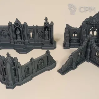 Описание картинки Набор террейна Adepta Sororitas от 3d_Bear по цене 3 300руб | Свободный Рынок Миниатюр - СРМ