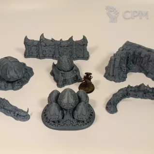Описание картинки Террейн тиранид от 3d_Bear по цене 1 750руб | Свободный Рынок Миниатюр - СРМ