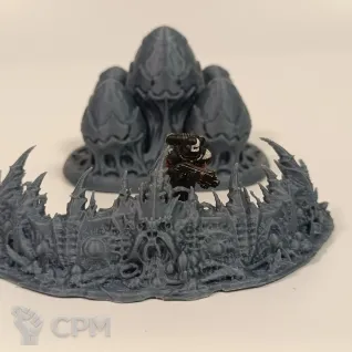 Описание картинки Террейн тиранид от 3d_Bear по цене 1 750руб | Свободный Рынок Миниатюр - СРМ
