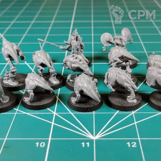 Описание картинки Squig Herd от Каджит по цене 3 998руб | Свободный Рынок Миниатюр - СРМ