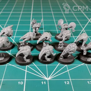 Описание картинки Squig Herd от Каджит по цене 3 998руб | Свободный Рынок Миниатюр - СРМ