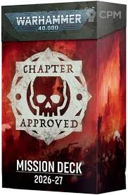 Описание картинки Chapter Approved 2026-27: Mission Deck от Svarden по цене 2 650руб | Свободный Рынок Миниатюр - СРМ