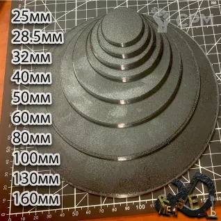 Описание картинки База 80мм. Base 80mm от R.E.print по цене 75руб | Свободный Рынок Миниатюр - СРМ