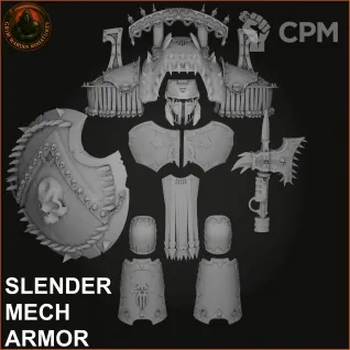 Описание картинки Khorne Cerastus Knight Upgrade от Tridax Forge по цене 650руб | Свободный Рынок Миниатюр - СРМ