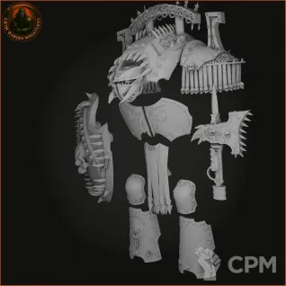 Описание картинки Khorne Cerastus Knight Upgrade от Tridax Forge по цене 650руб | Свободный Рынок Миниатюр - СРМ