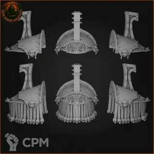 Описание картинки Khorne Cerastus Knight Upgrade от Tridax Forge по цене 650руб | Свободный Рынок Миниатюр - СРМ