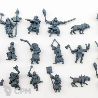 Описание картинки Warhammer - Mordheim - Witch Hunters x 18 models - Plastic от FULL METAL по цене 1 800руб | Свободный Рынок Миниатюр - СРМ