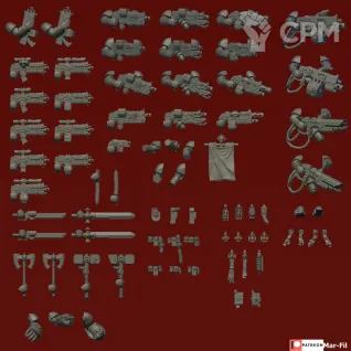 Описание картинки Sternguard Veteran Squad от Tridax Forge по цене 350руб | Свободный Рынок Миниатюр - СРМ