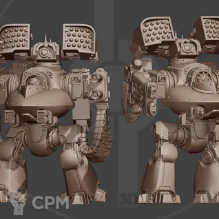 Описание картинки Siege Dreadnought Dredeo от Tridax Forge по цене 400руб | Свободный Рынок Миниатюр - СРМ