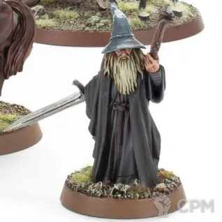 Описание картинки Gandalf the Grey Foot от WastelandMiniatures по цене 150руб | Свободный Рынок Миниатюр - СРМ