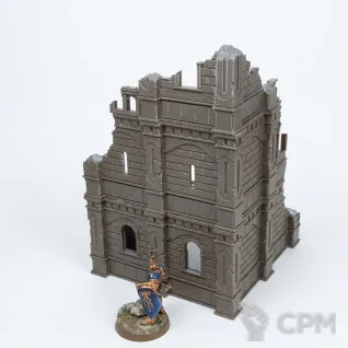 Описание картинки Азирская 3х этажная руина от 3D Wargaming по цене 1 200руб | Свободный Рынок Миниатюр - СРМ