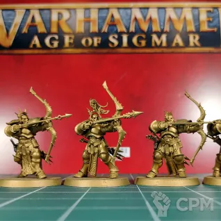 Описание картинки Stormcast Eternals Judicators with Skybolt Bows (Vigilors) II от Каджит по цене 1 498руб | Свободный Рынок Миниатюр - СРМ