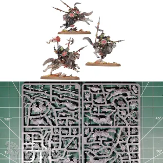 Описание картинки Gloomspite Gitz Snarlpack Cavalry от Lunar Gobbo по цене 2 999руб | Свободный Рынок Миниатюр - СРМ