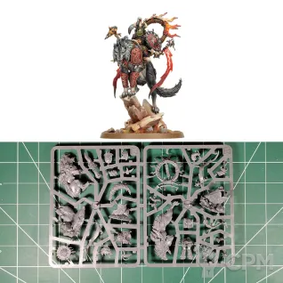 Описание картинки Gloomspite Gitz Droggz da Sunchompa от Lunar Gobbo по цене 3 999руб | Свободный Рынок Миниатюр - СРМ