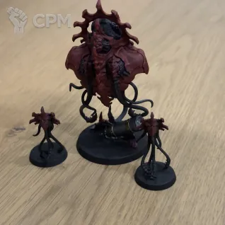 Описание картинки Neurotyrant (оригинал) от Miniatures Broker по цене 2 500руб | Свободный Рынок Миниатюр - СРМ