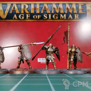 Описание картинки Stormcast Eternals Vindictors x5 I от Каджит по цене 1 498руб | Свободный Рынок Миниатюр - СРМ