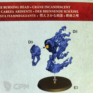 Описание картинки Endless Spell Manifestation Burning Head (Оригинал) от Vault Boy по цене 1 798руб | Свободный Рынок Миниатюр - СРМ