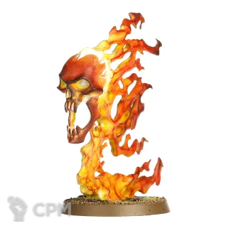 Описание картинки Endless Spell Manifestation Burning Head (Оригинал) от Vault Boy по цене 1 798руб | Свободный Рынок Миниатюр - СРМ