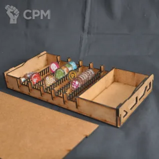 Описание картинки Органайзер для Malifaux от TerraCutter по цене 1 300руб | Свободный Рынок Миниатюр - СРМ