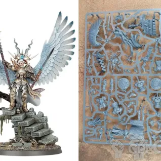Описание картинки Yndrasta the Celestial Spear от Karlos по цене 3 100руб | Свободный Рынок Миниатюр - СРМ