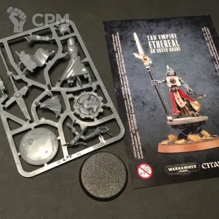 Описание картинки Tau Ethereal on Hover Drone от Барахолка Баллиоза по цене 1 592руб | Свободный Рынок Миниатюр - СРМ
