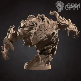 Описание картинки Элементаль Воды (Water Elemental) от Gabrigame_Print по цене 650руб | Свободный Рынок Миниатюр - СРМ