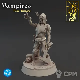 Описание картинки Зомби 4 (Zombie 4) от Gabrigame_Print по цене 320руб | Свободный Рынок Миниатюр - СРМ