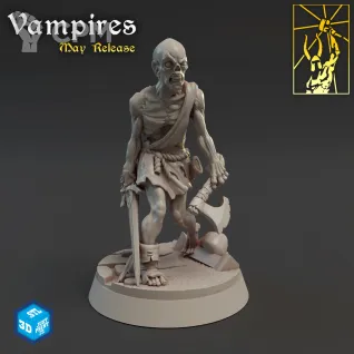 Описание картинки Зомби 2 (Zombie 2) от Gabrigame_Print по цене 320руб | Свободный Рынок Миниатюр - СРМ
