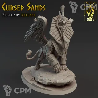 Описание картинки Сфинкс 2 (Sphinx 2) от Gabrigame_Print по цене 1 210руб | Свободный Рынок Миниатюр - СРМ